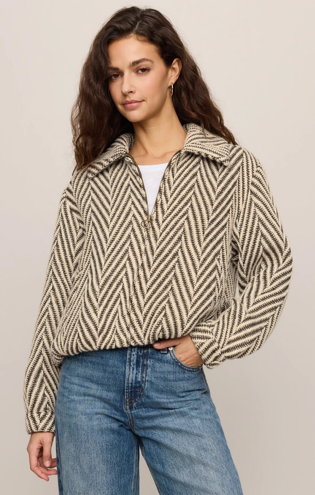 Dunaway Bubble Hem Jacket