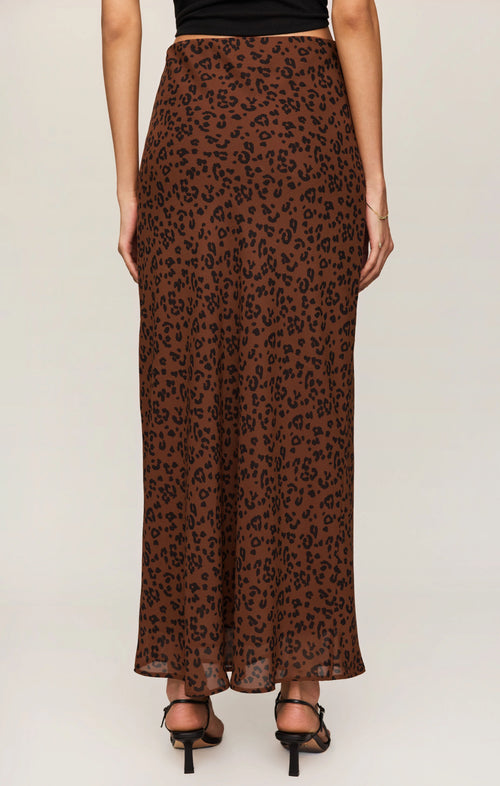 Europa Leopard Maxi Skirt