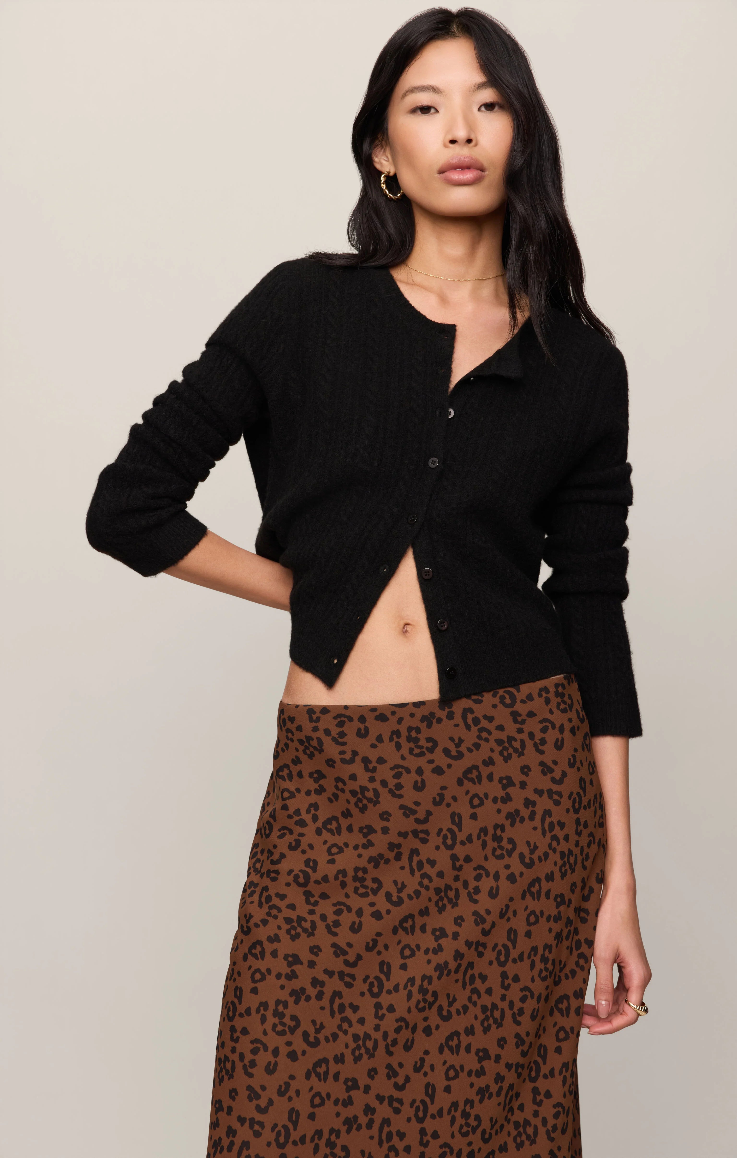 Europa Leopard Maxi Skirt