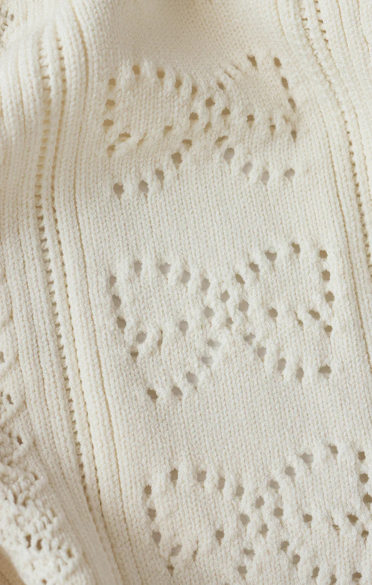 Gema Pointelle Cardigan
