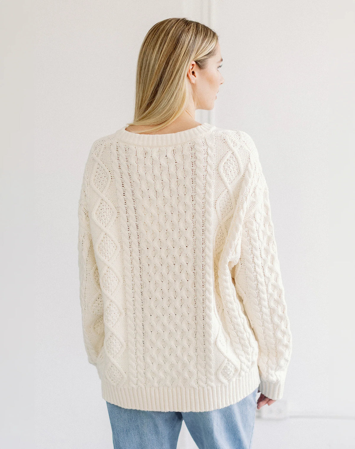 Irish Cable Knit Sweater