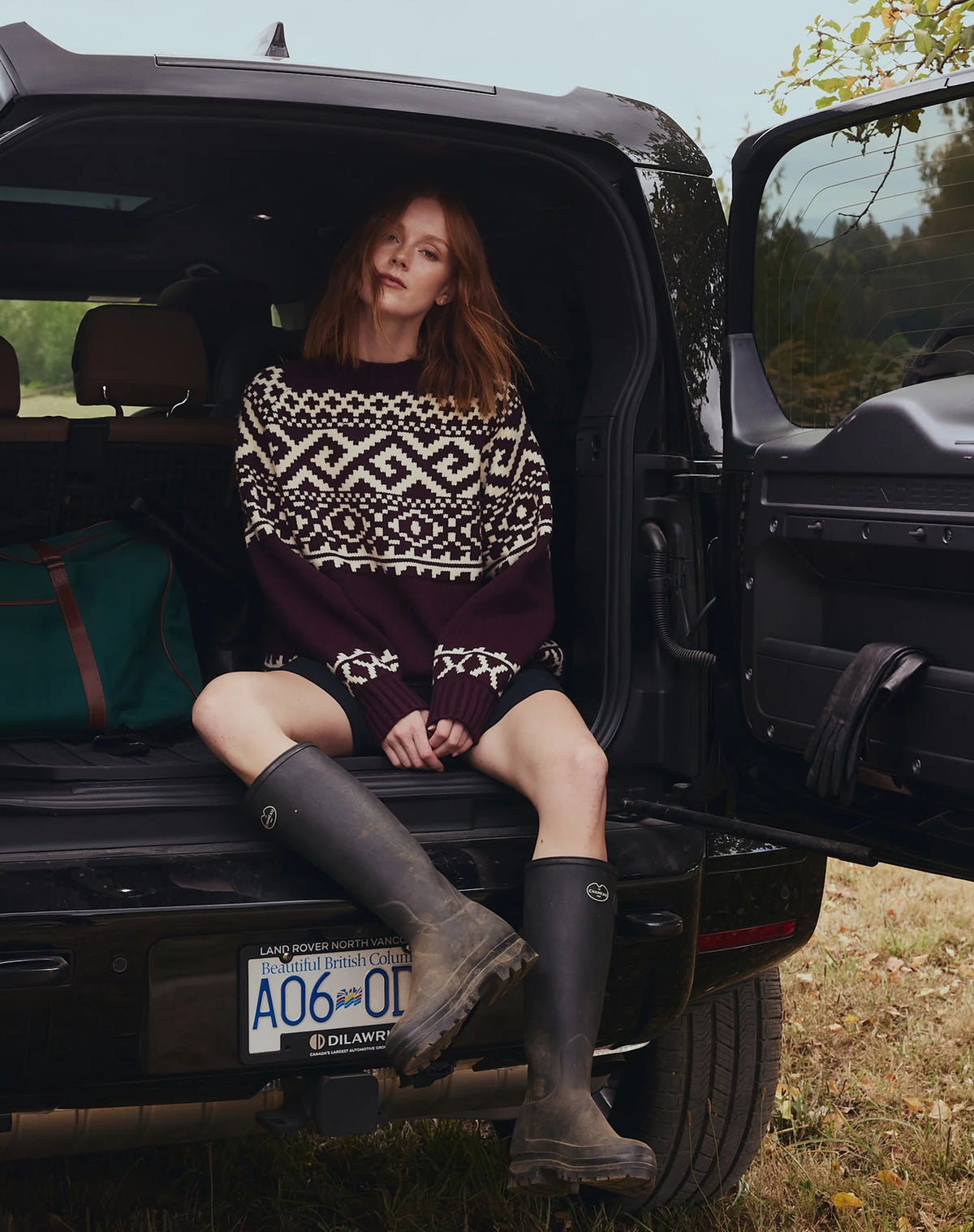 Fair Isle Knit Sweater