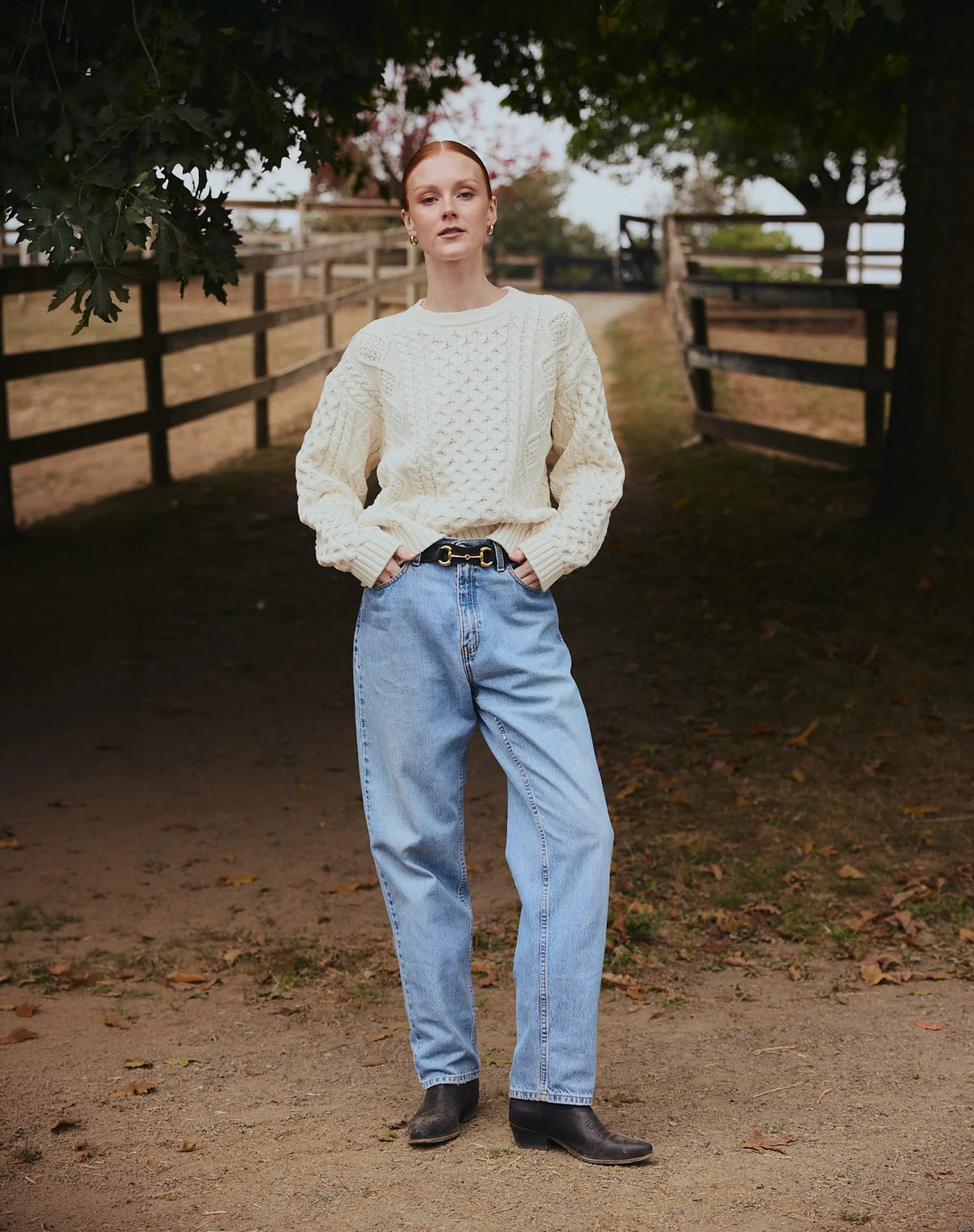 Irish Cable Knit Sweater