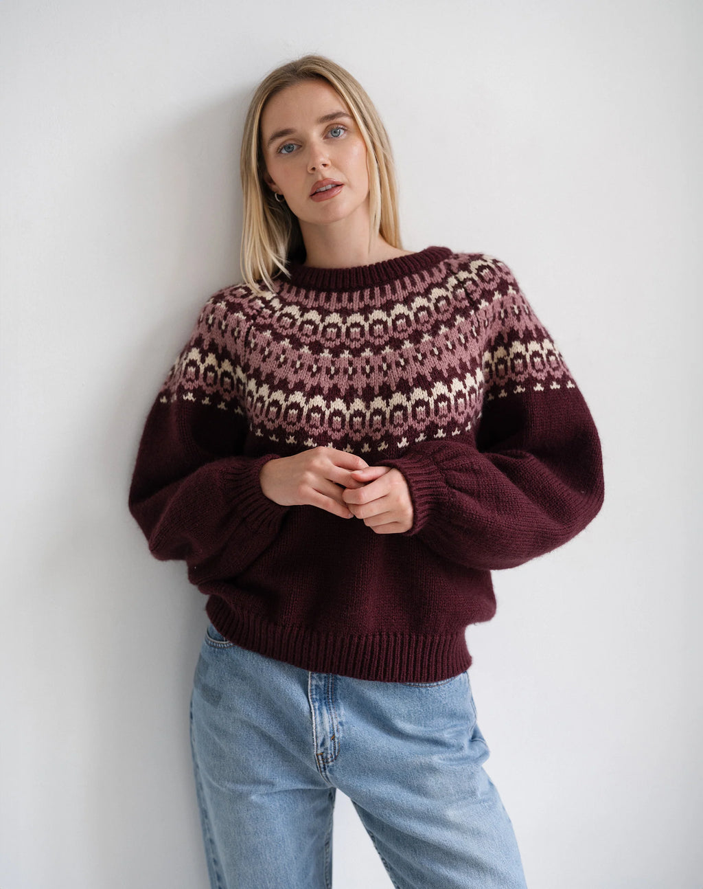 Fair Isle Jacquard Sweater