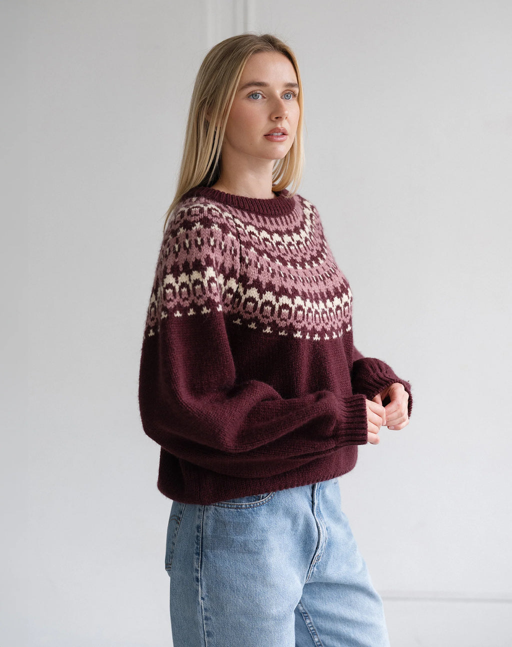 Fair Isle Jacquard Sweater