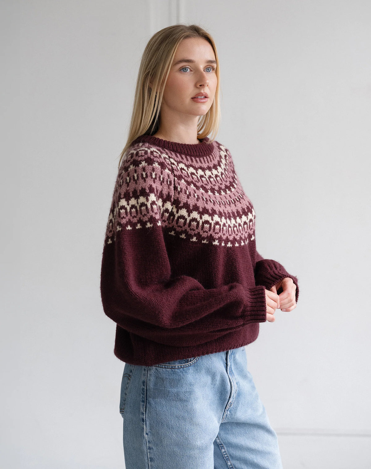 Fair Isle Jacquard Sweater