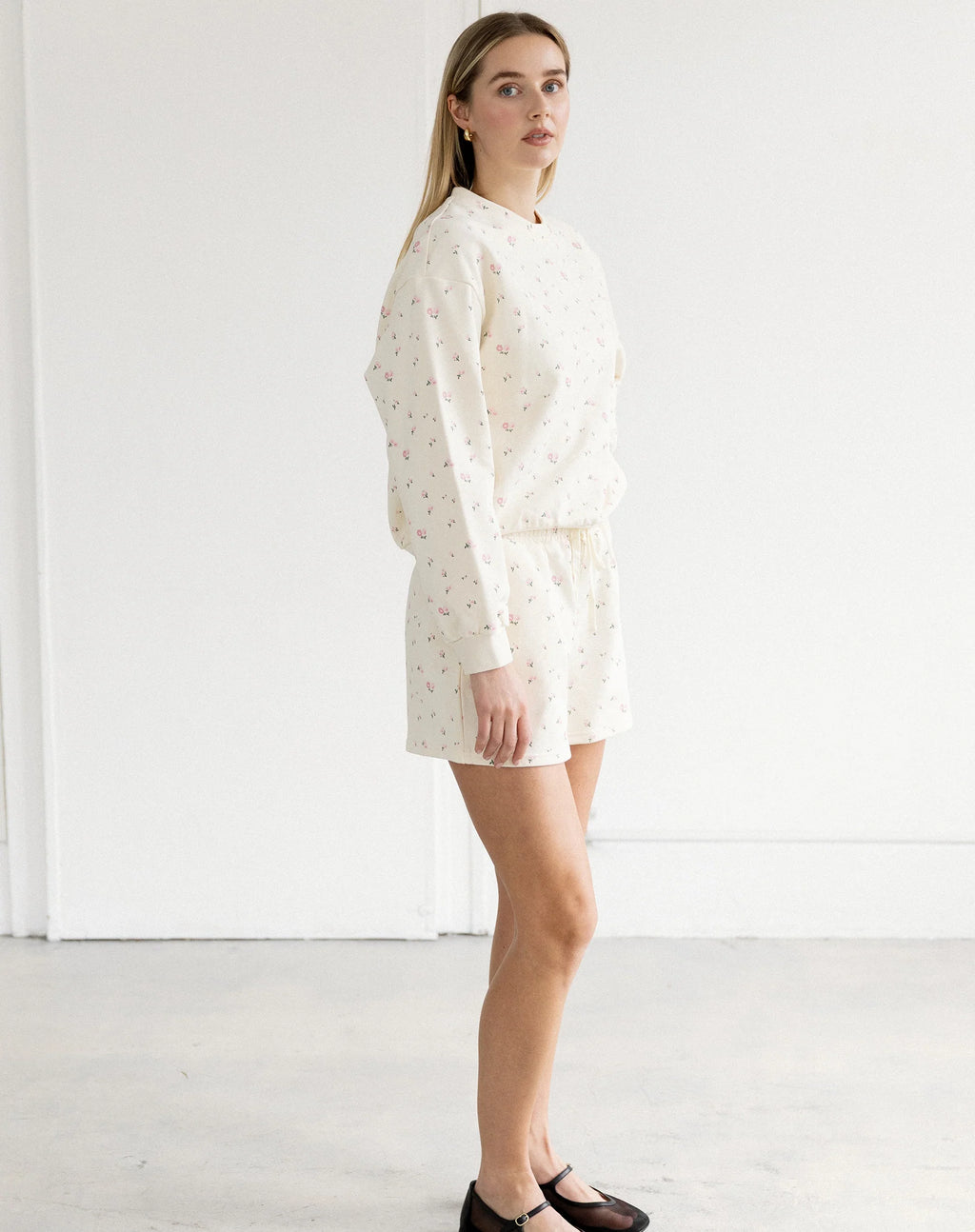 Floral Little Sister Short