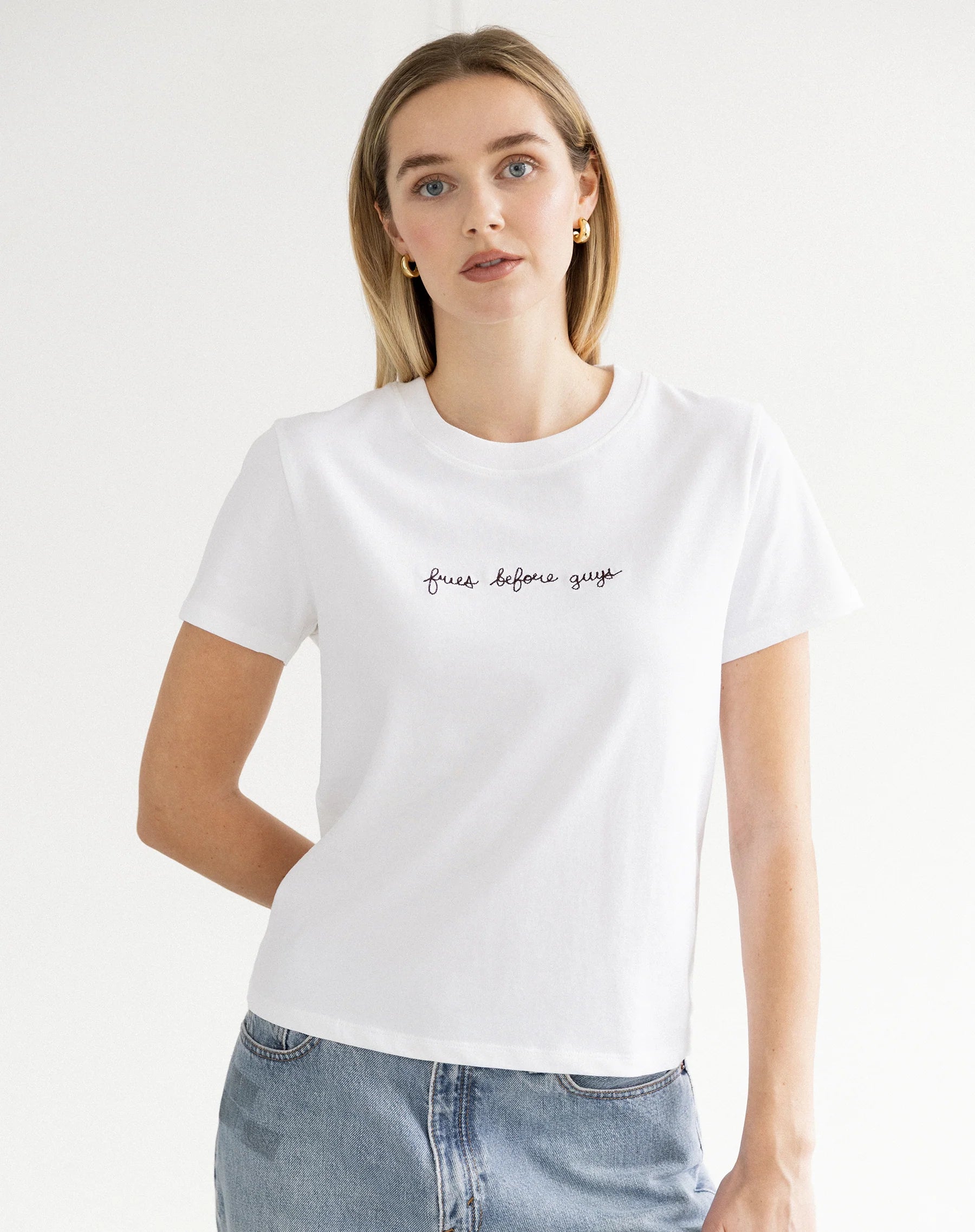 Fries Before Guys Paris Tee