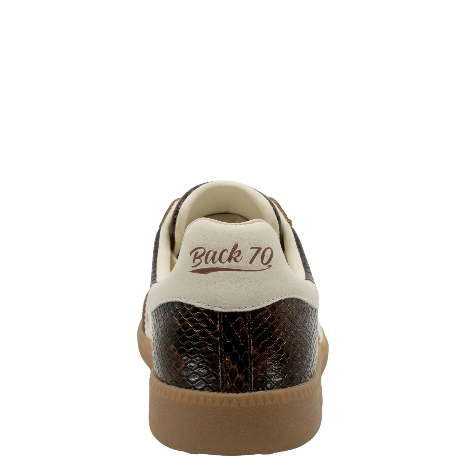 Cloud Snakeskin Leather Retro Sneakers