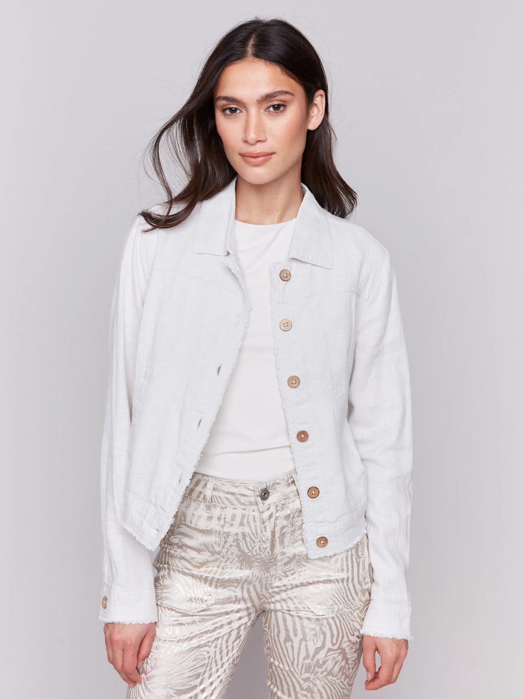 Linen Blend Jacket