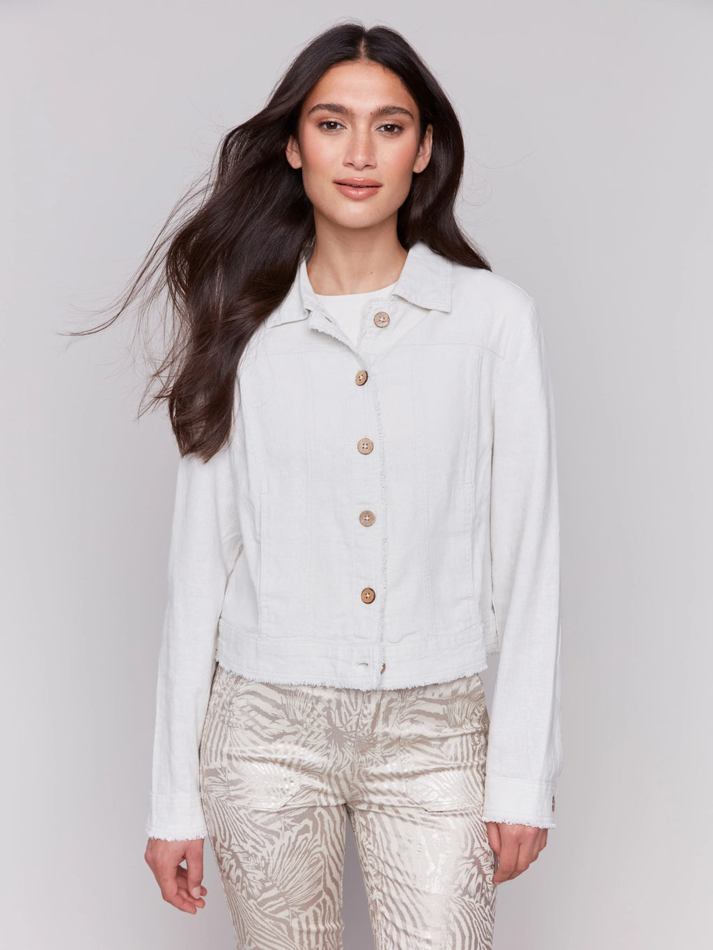 Linen Blend Jacket