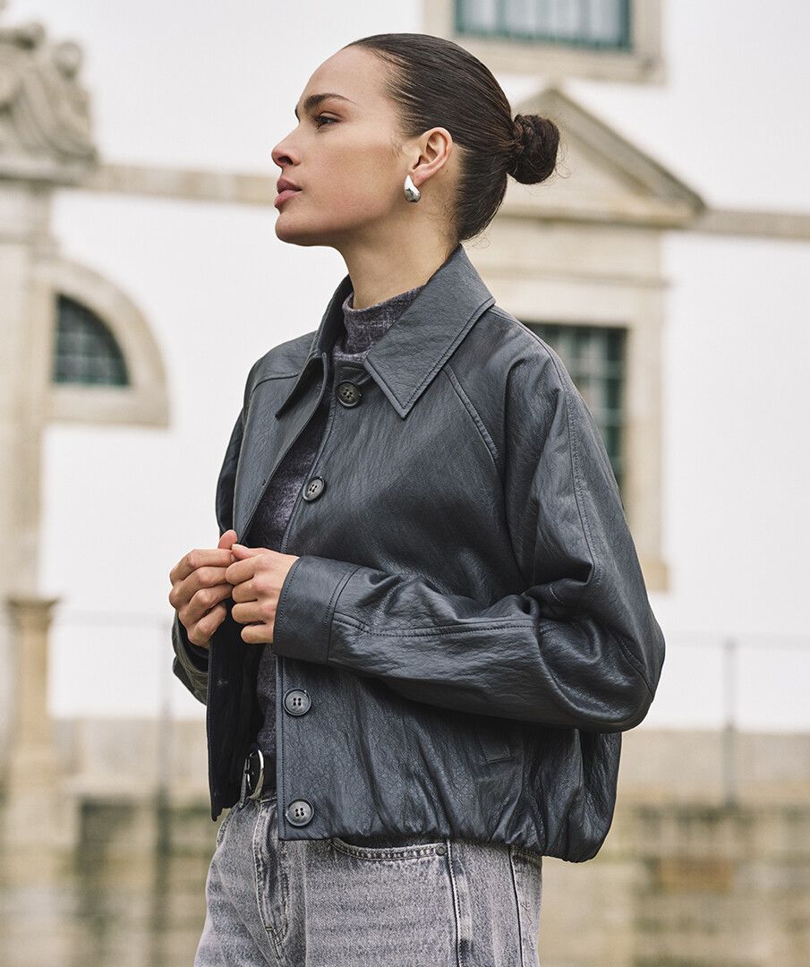 Balloon Crinkle Jacket