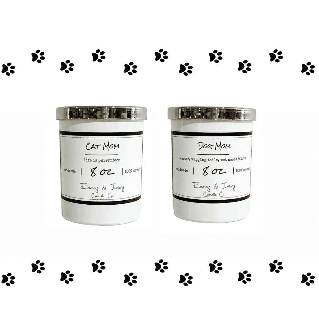 Cat Mom & Dog Mom Candle