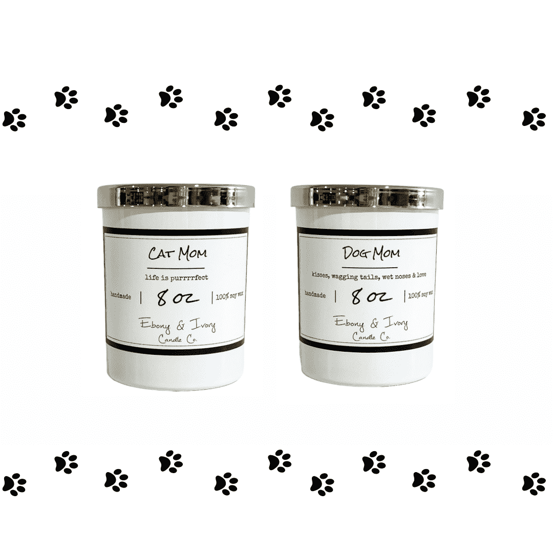 Cat Mom & Dog Mom Candle