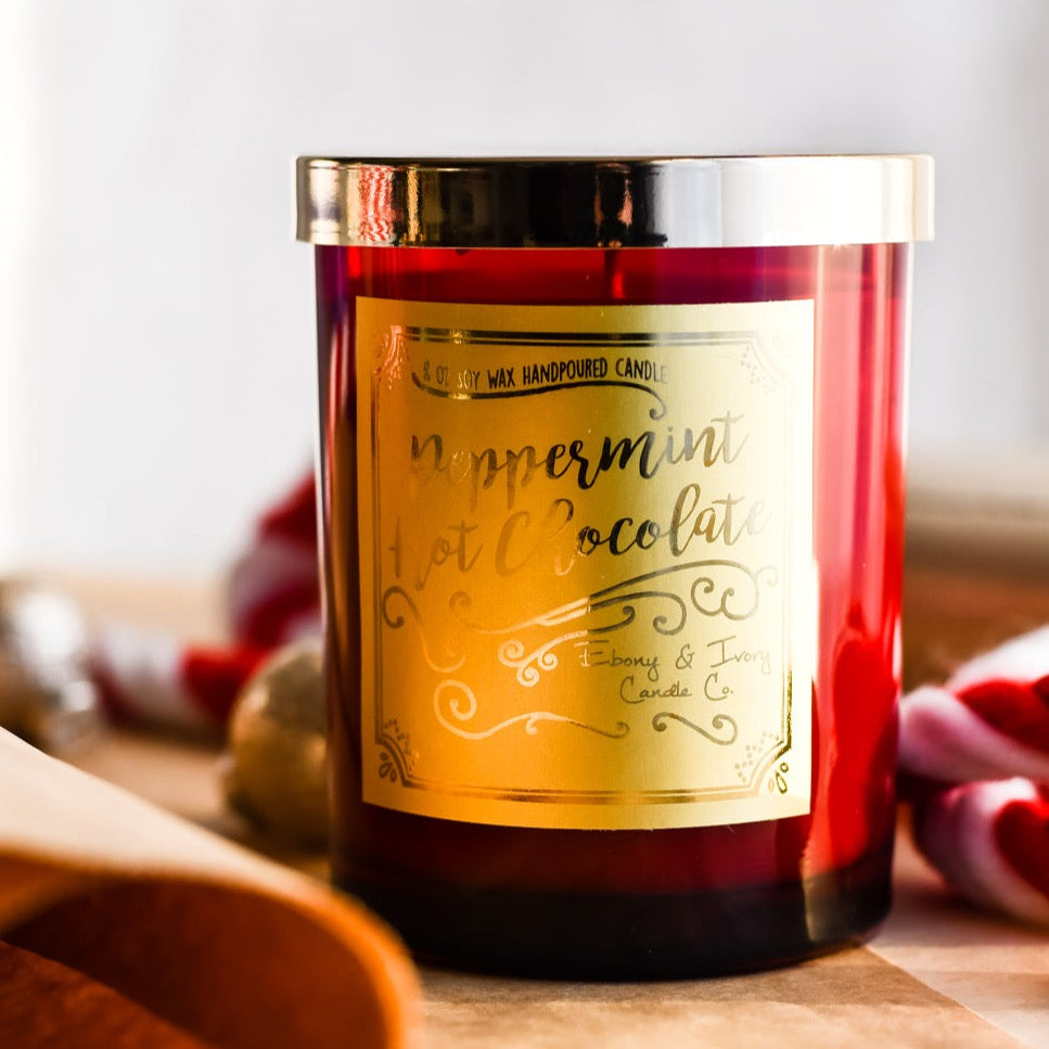 Peppermint Hot Chocolate Candle