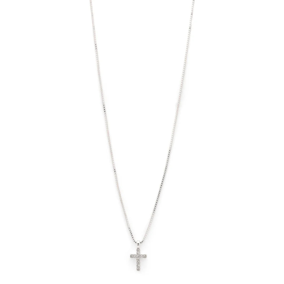 Clara Recycled Cross Necklace