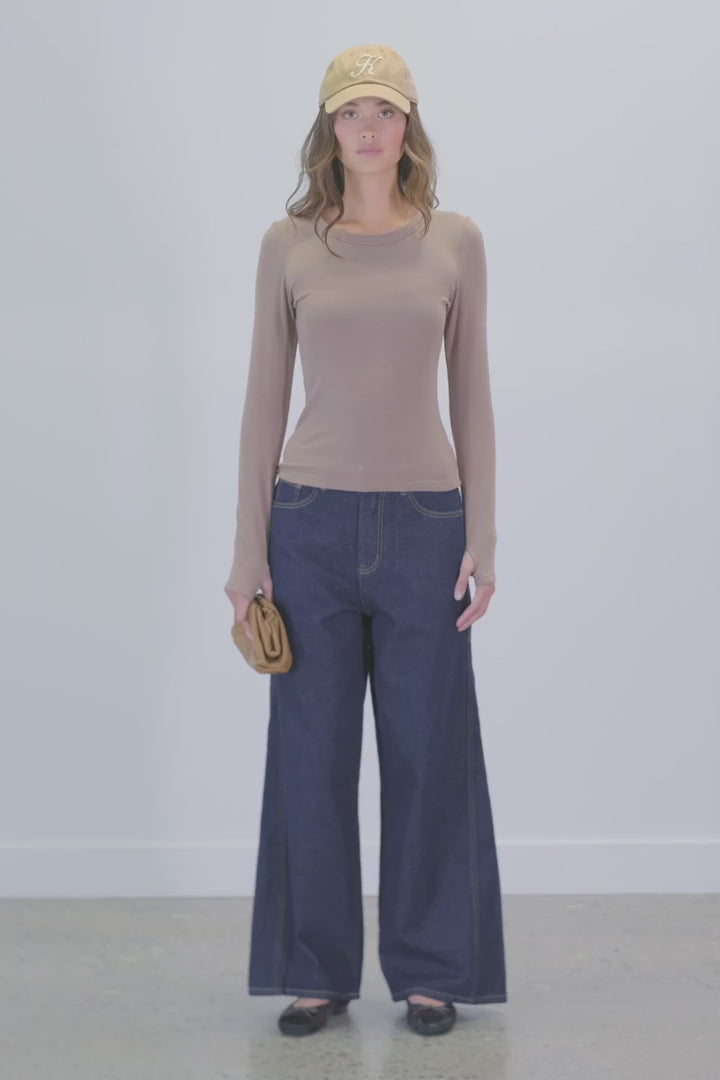 Plush Rib Long Sleeve
