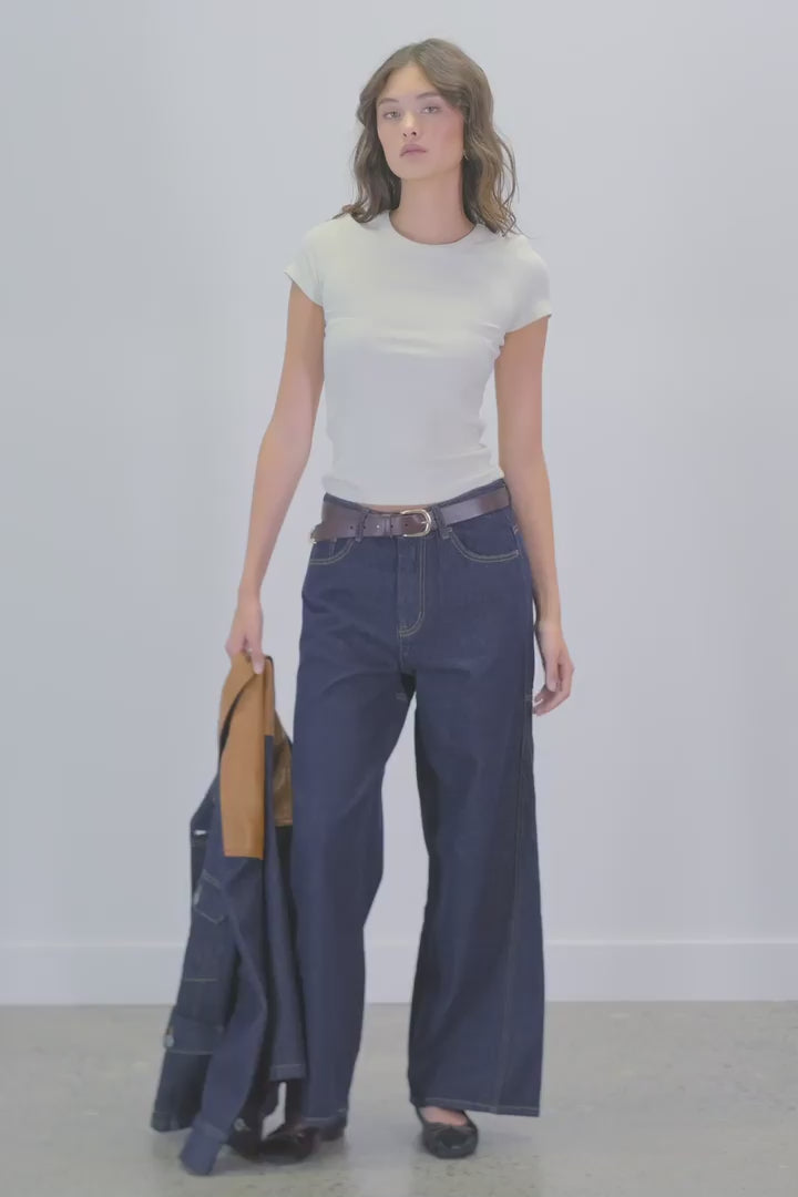 Plush Rib Tee