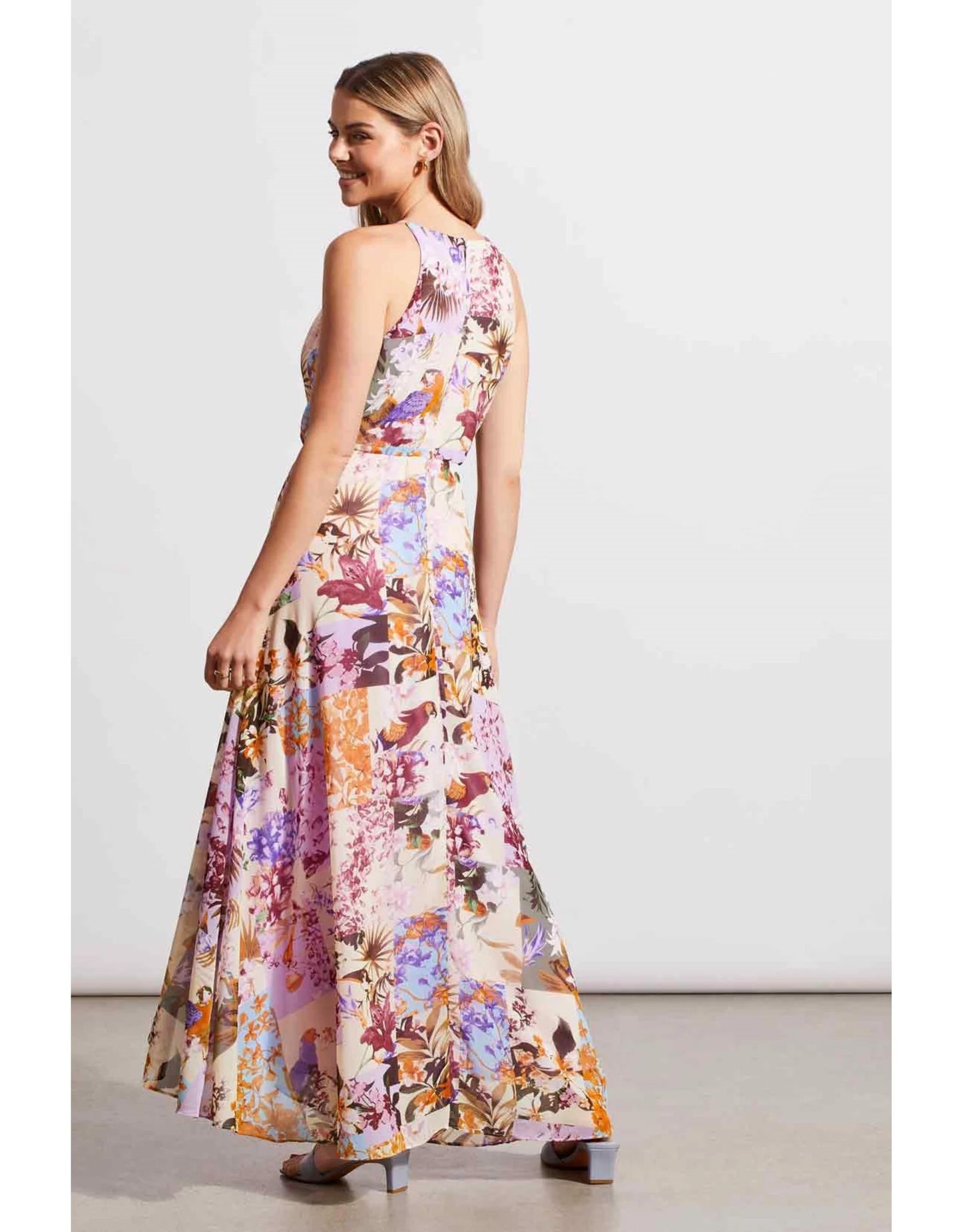 Gold Ring Maxi Dress