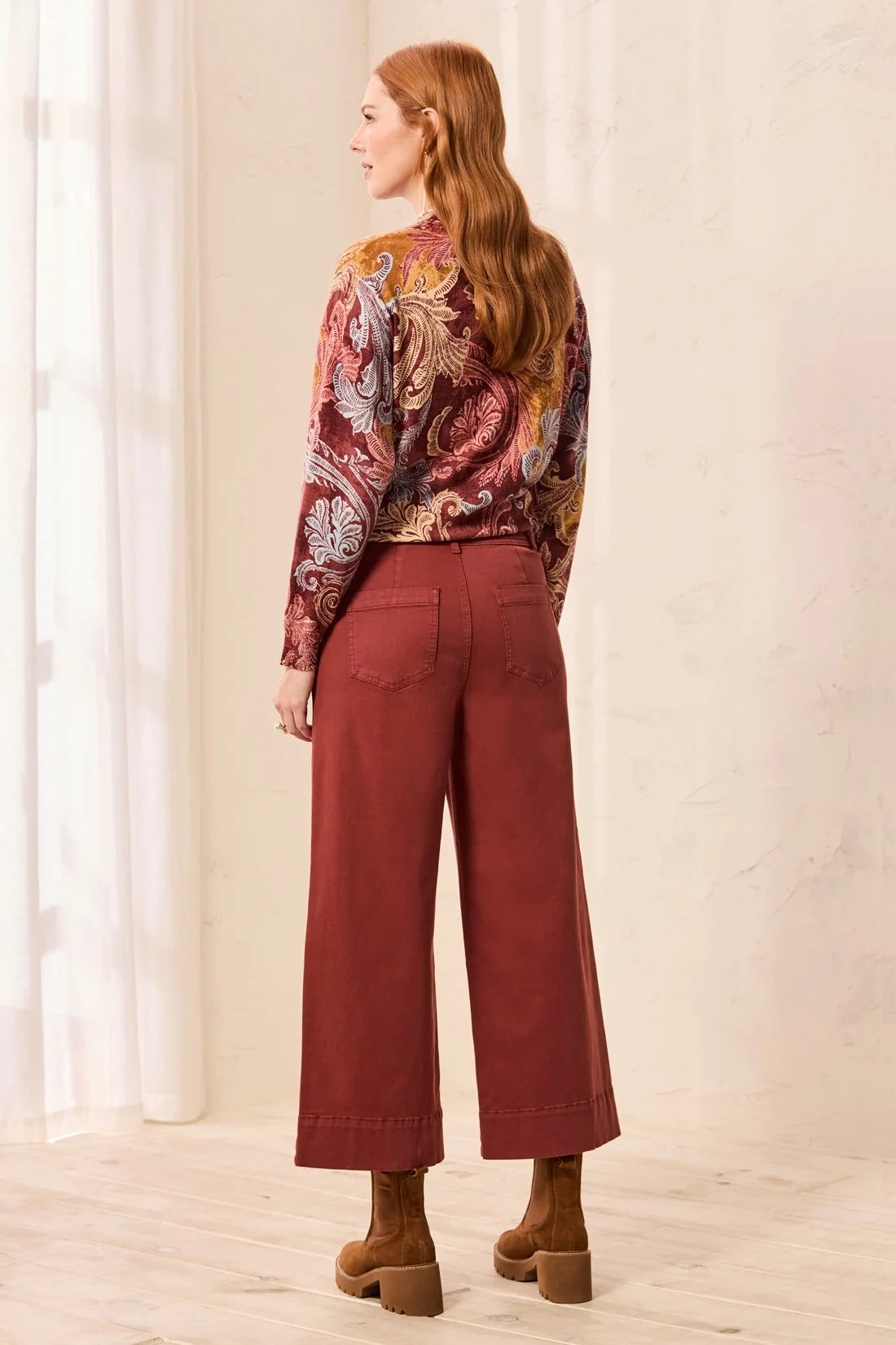 Comfort Stretch High Rise Palazzo Pants