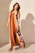Aloha Colour Block Maxi Dress