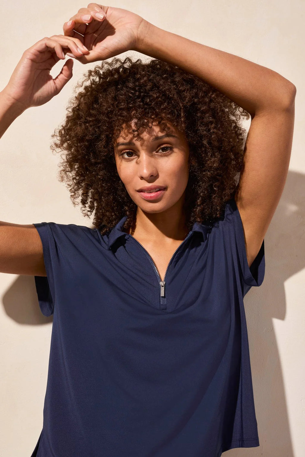 Techno Lux Dolman Polo Top