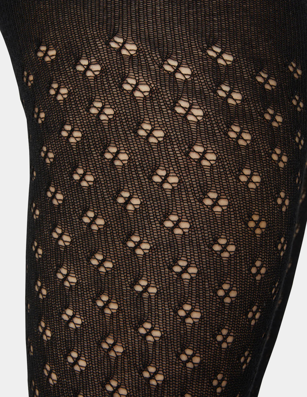 Pointelle Diamond Sweater Tight