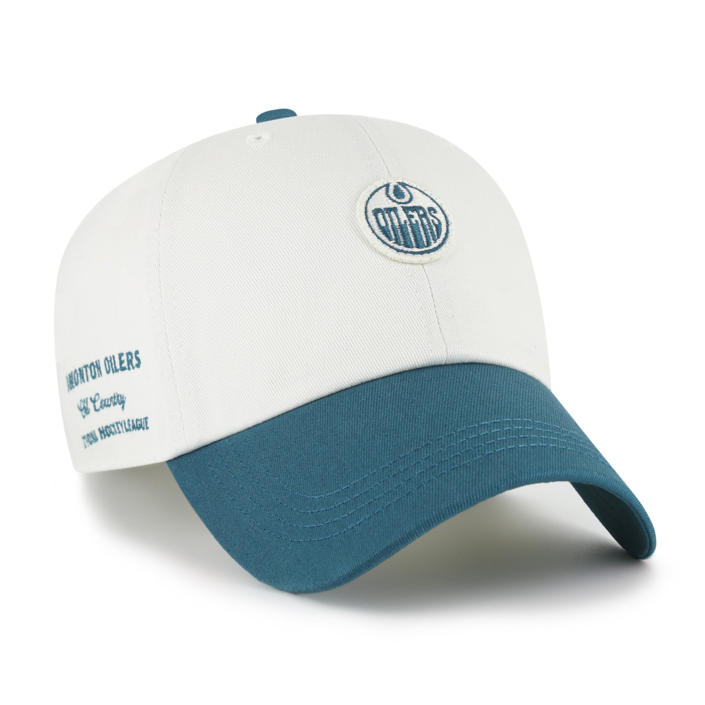 Edmonton Oilers Contemporary Two Tone '47 Clean Up Dad Cap