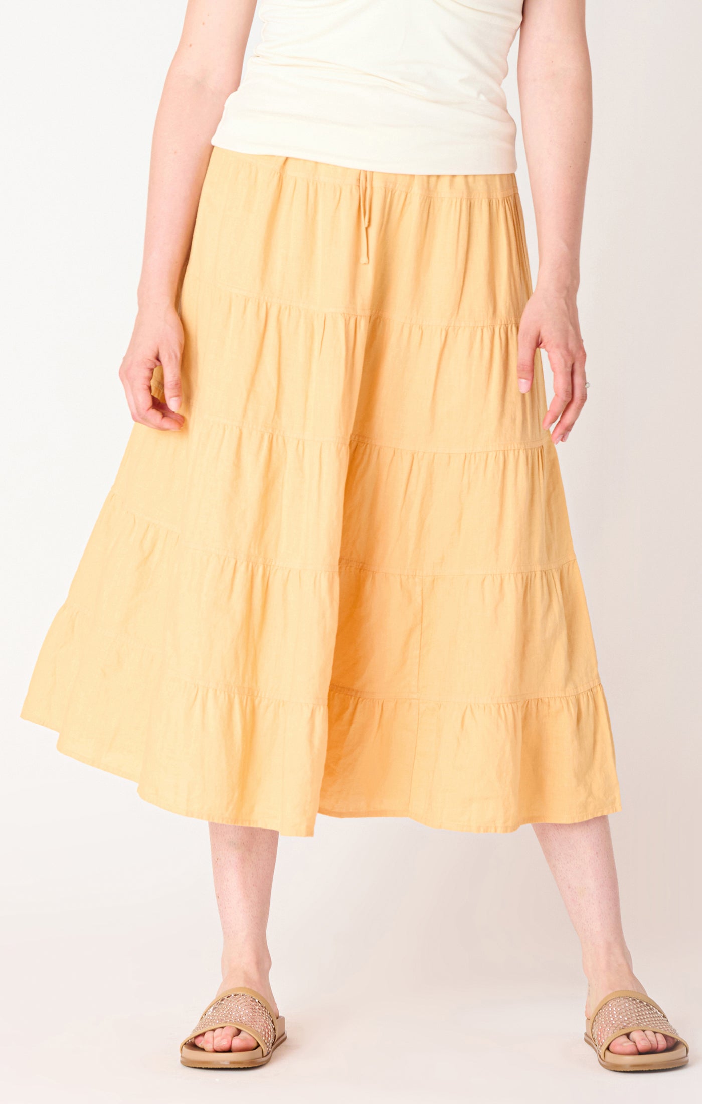 Tiered Maxi Skirt