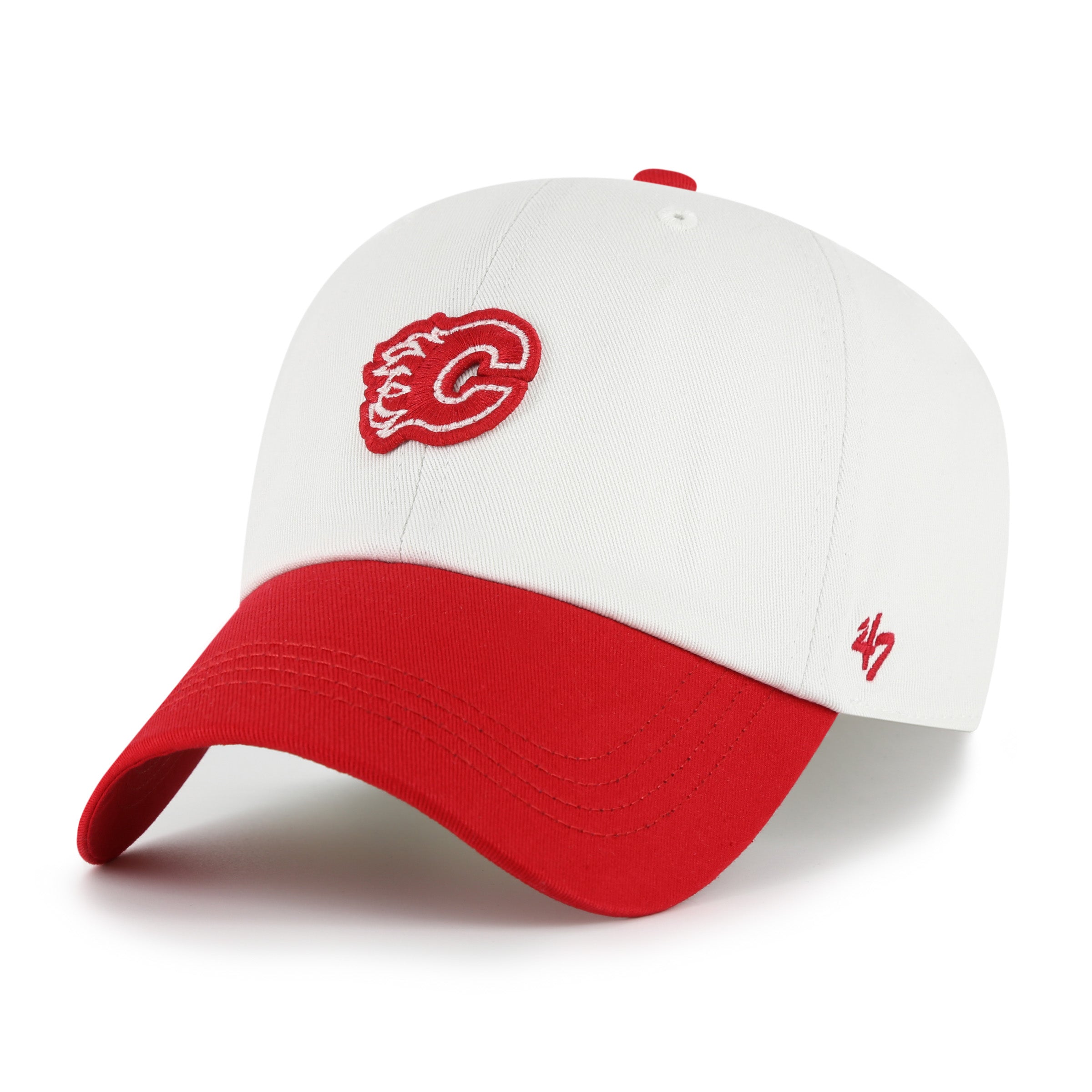 Calgary Flames Contemporary Two Tone '47 Clean Up Dad Cap