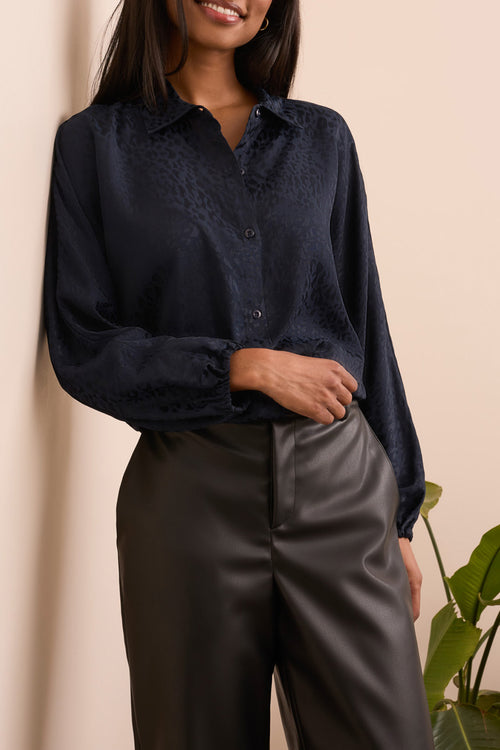 Front Tie Dolman Sleeve Shirt