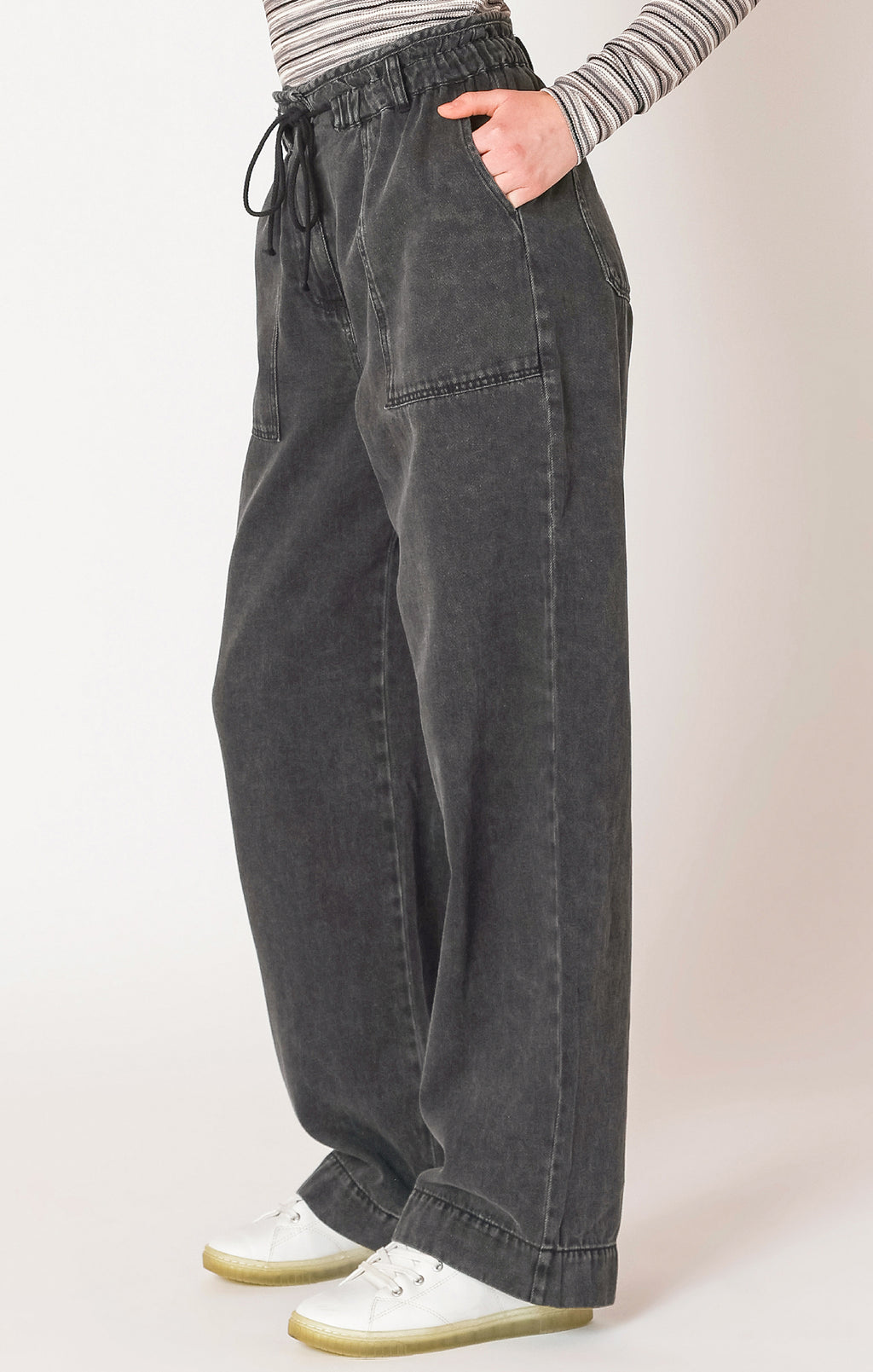 Wide Leg Denim Pant