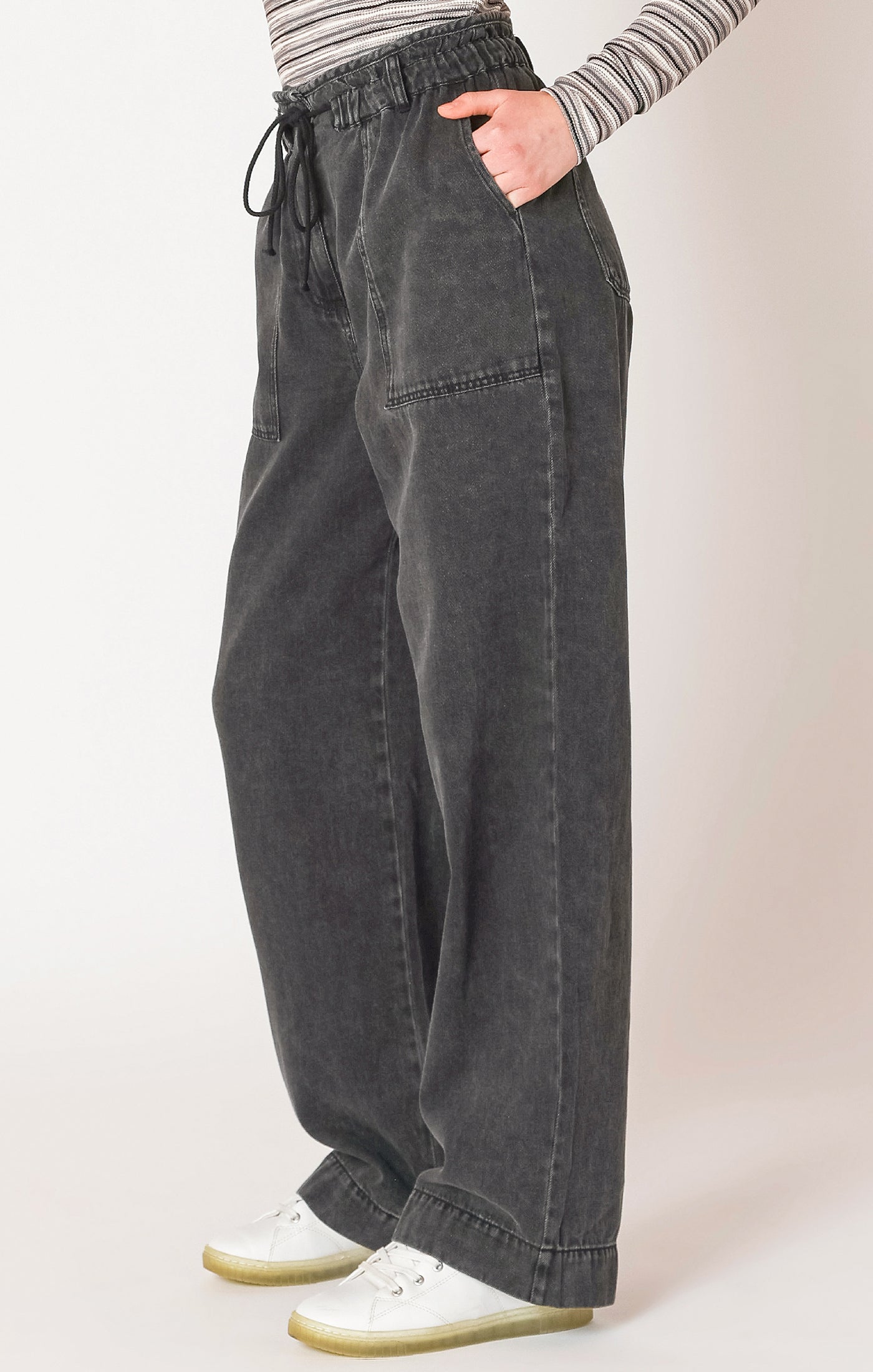 Wide Leg Denim Pant