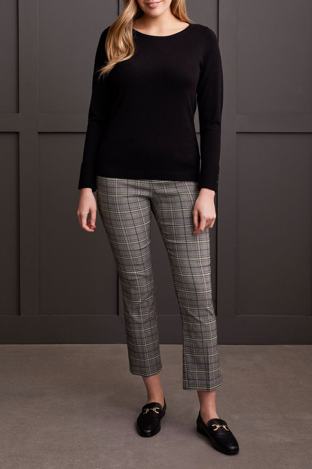 Long Sleeve Boat Neck Sweater