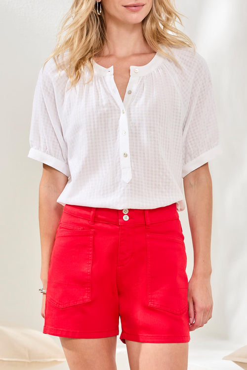 Tailored Fly Front Shorts