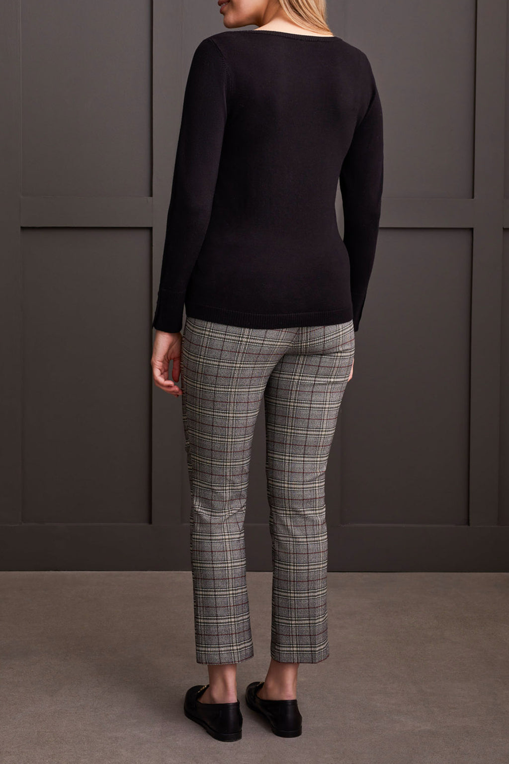 Long Sleeve Boat Neck Sweater