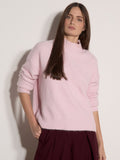 Mock Neck Boucle Jumper