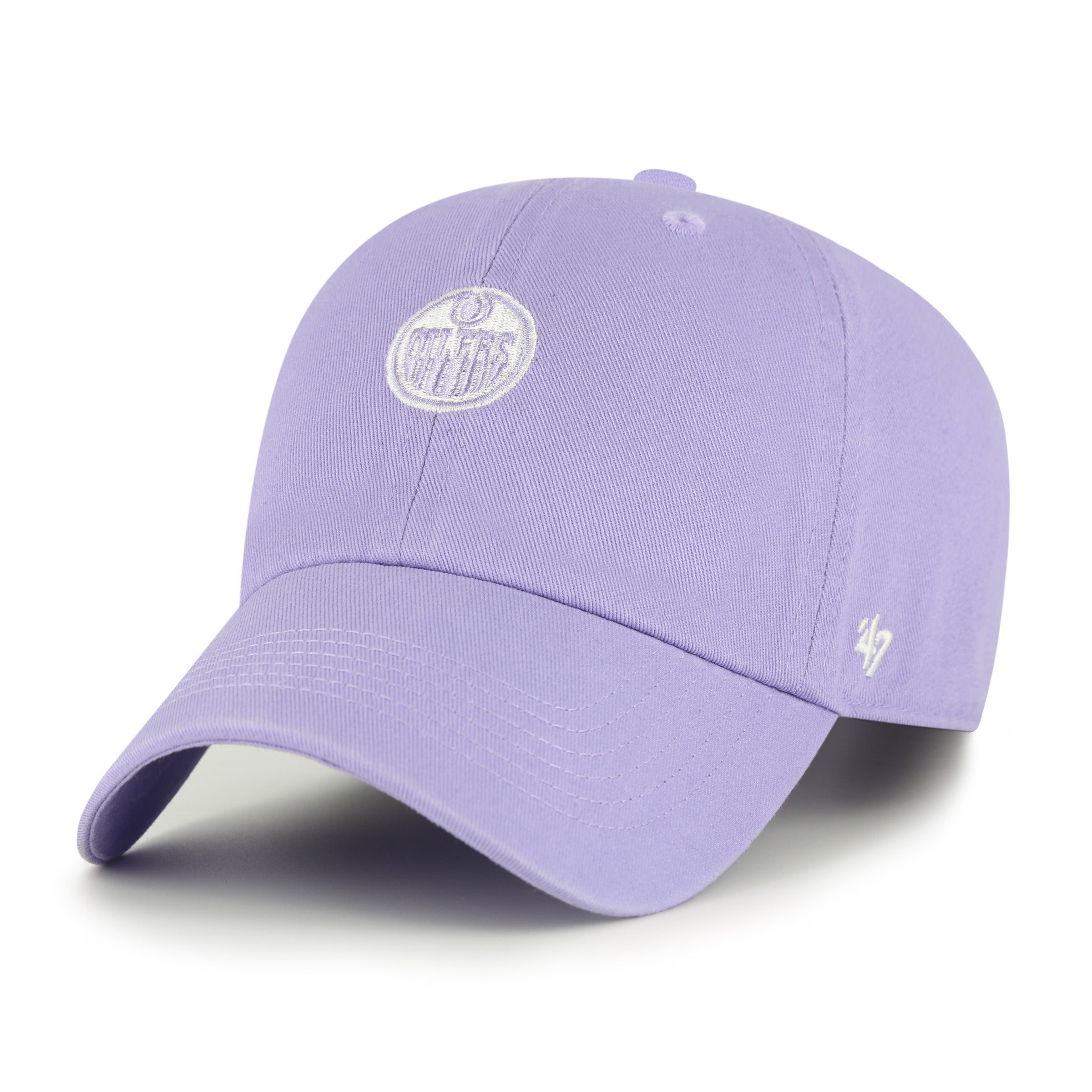 Edmonton Oilers Gelato Base Runner Ballpark '47 Clean Up Dad Cap