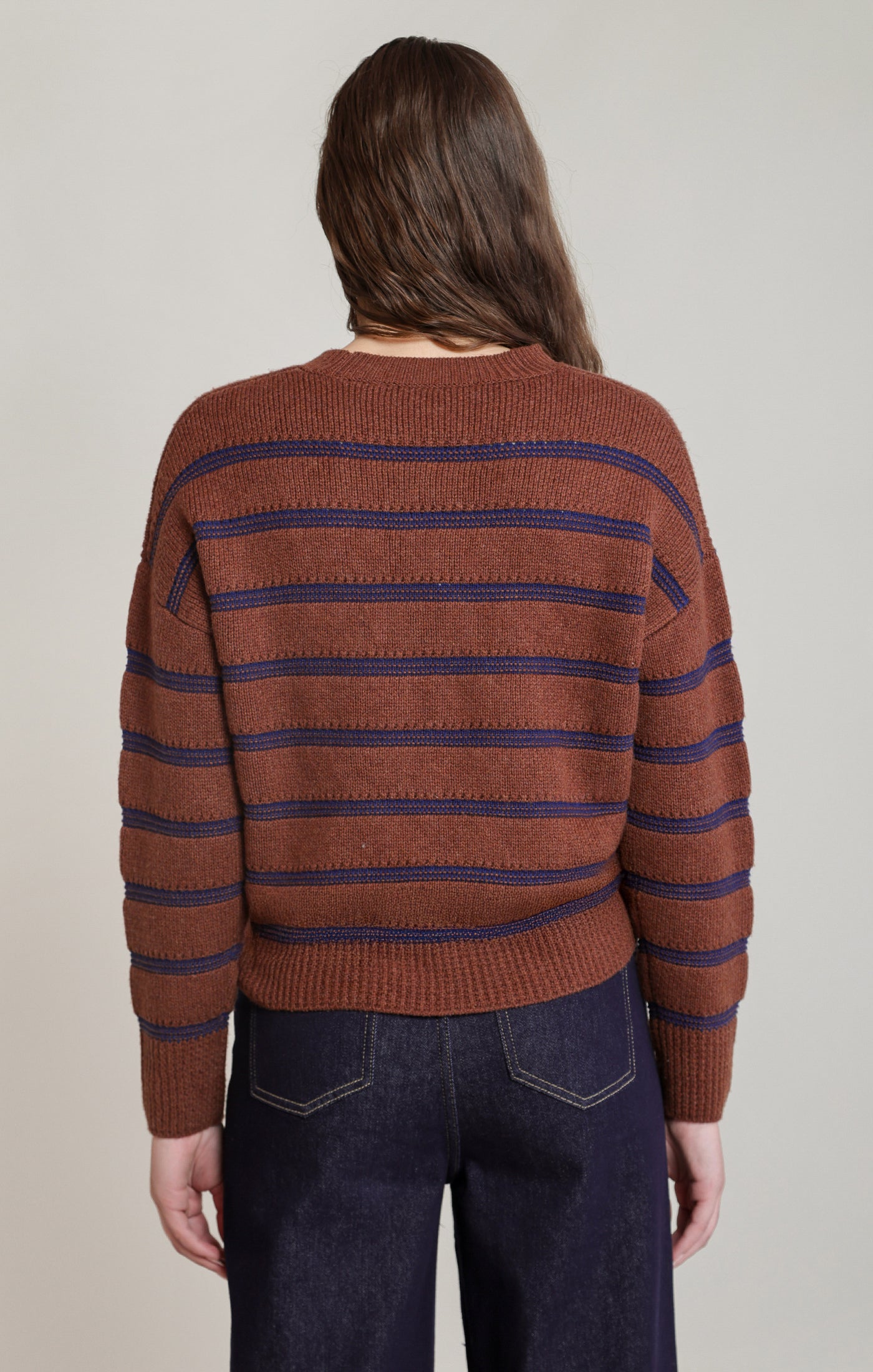 Striped Crewneck Sweater