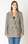 Textured Longline Blazer