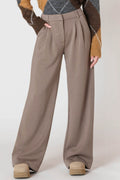 Wide Leg Knit Trouser
