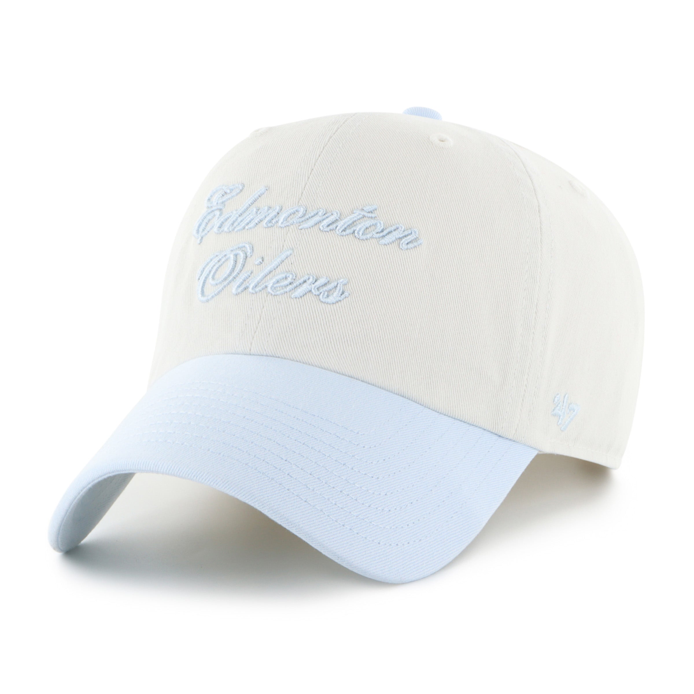 Edmonton Oilers Gelato Two Toned '47 Clean Up Dad Cap