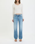 Rebel Mid Rise Slim Straight