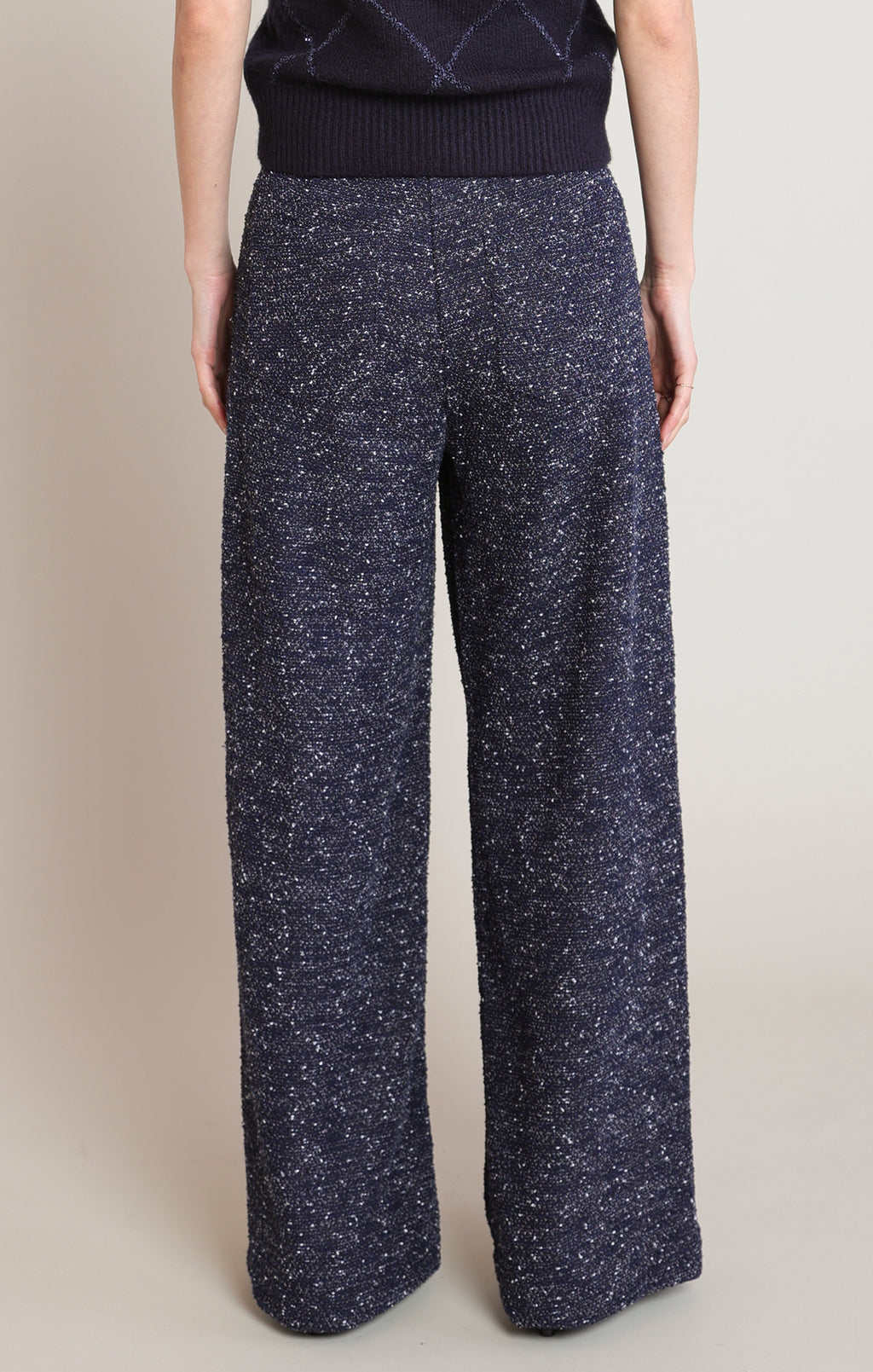 Boucle Trouser Pant