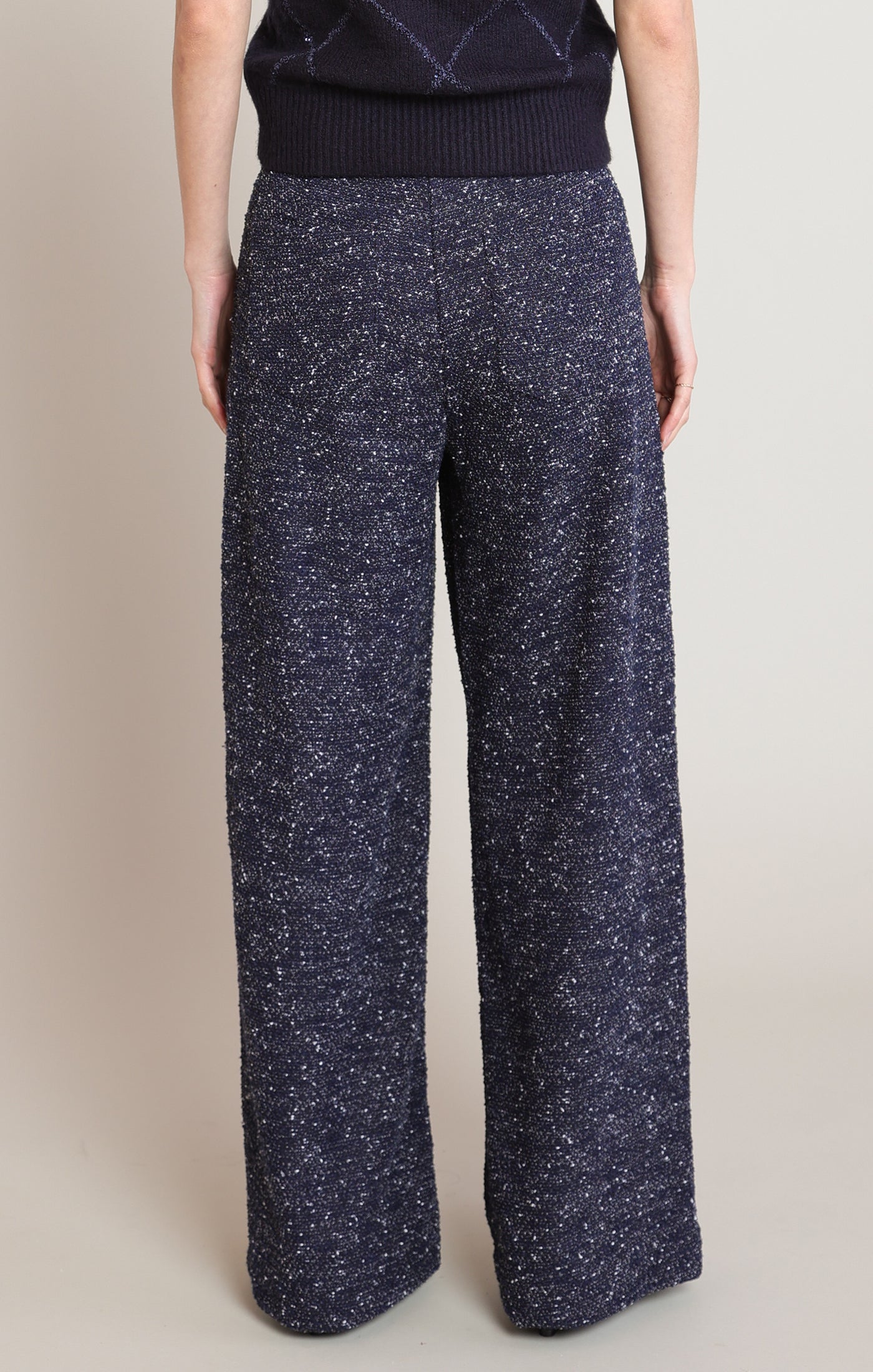 Boucle Trouser Pant