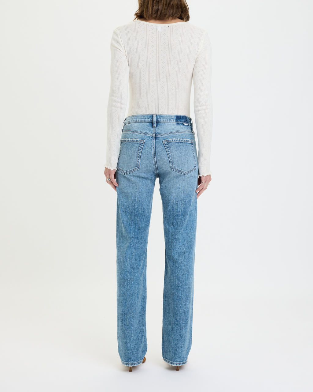 Rebel Mid Rise Slim Straight