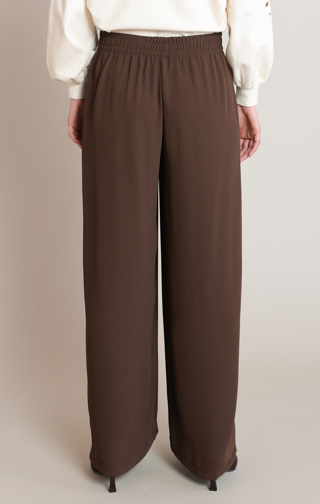 Wide Leg Pull On Pant