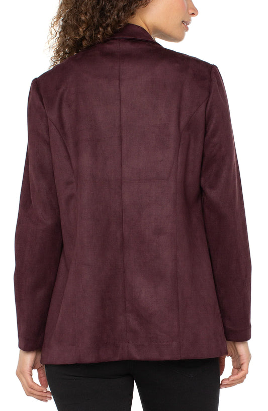 Boyfriend Suede Blazer