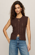 Cabot Crochet Vest