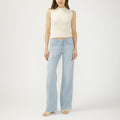 Suki Mid Rise Wide Leg Jeans